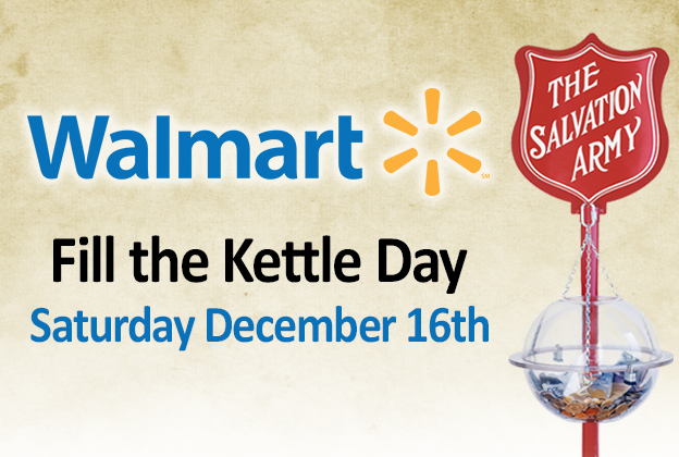 Walmart Canada Helps The Salvation Army Fill the Kettle
