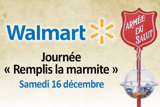 Walmart Canada aide l’Armée du Salut à remplir la marmite