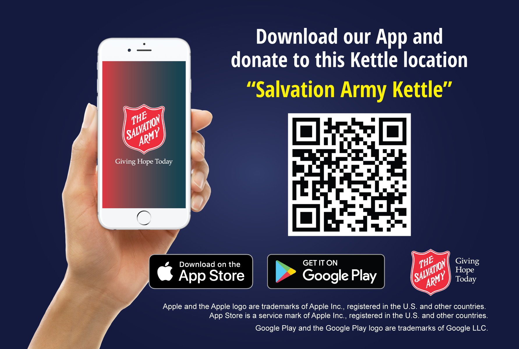 Salvation Army Kettle App Offers Mobile Solution to Giving
