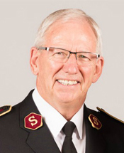 General Brian Peddle smiling