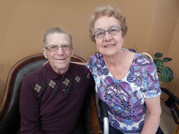 Tony and Marlene at The Salvation Army's adult day program