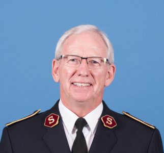 General Brian Peddle smiling for the camera
