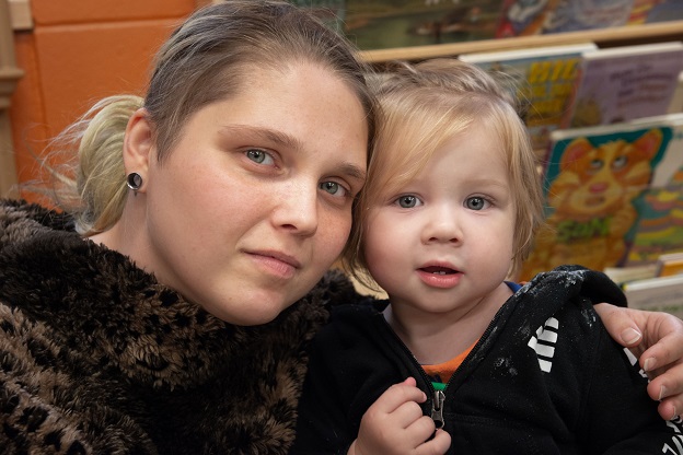 Holly and her daughter at Bethany Hope Centre