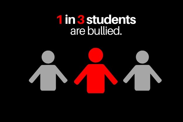 1 in 3 students are bullied