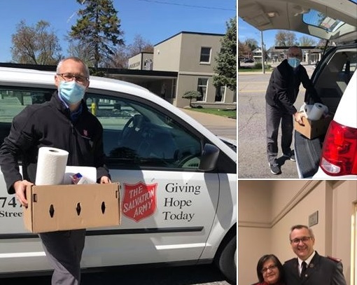 Door-to-door food delivery for the vulnerable in Windsor