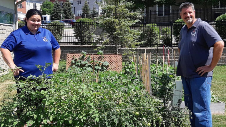 Community Garden Supports Low-Income People with Fresh Food and