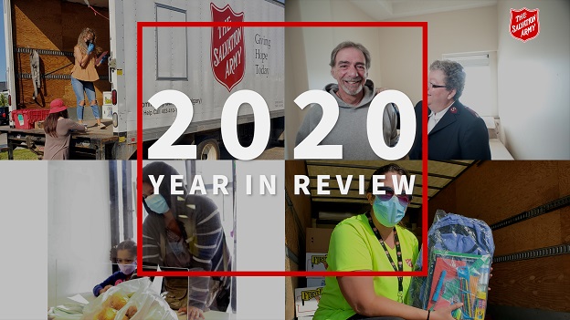 The Salvation Army in action through food services and a listening ear