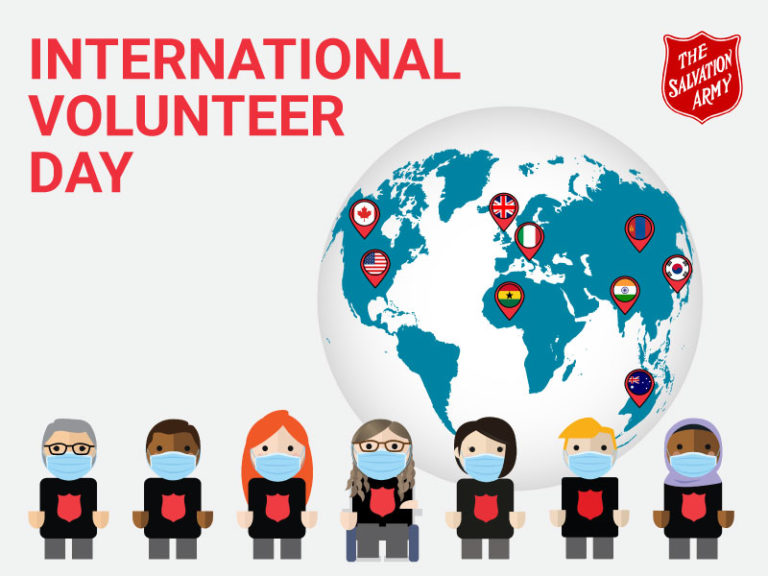 Salvation Army Celebrates the Power of Volunteerism on International