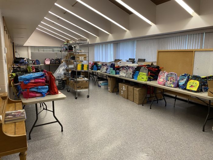 Salvation Army Agincourt helping with school supplies
