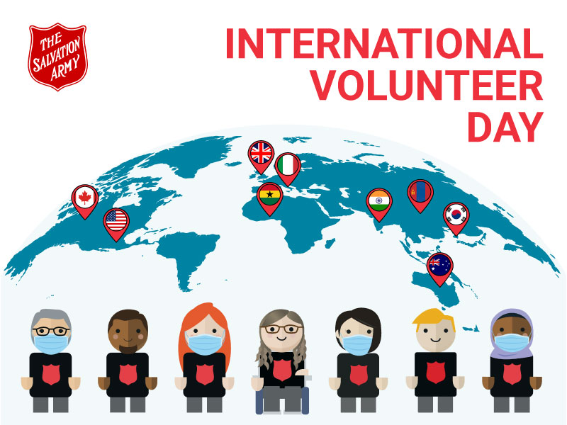 Emojis represent volunteers world wide