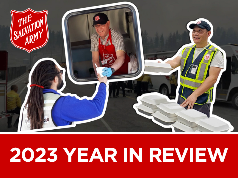 2023 Year In Review WATCH The Salvation Army In Canada   2023 Year In Review Thumbnail 800x600 1 