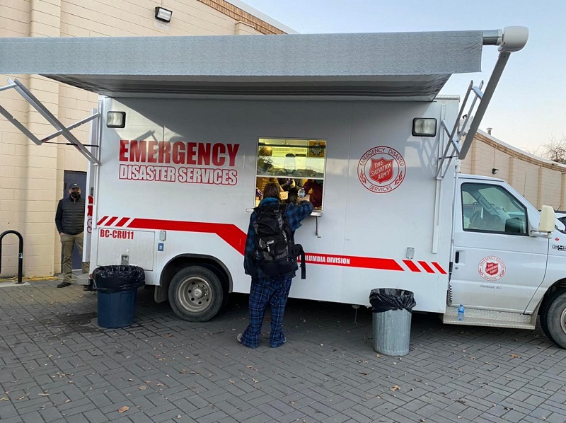 Help The Salvation Army in Canada Respond to British Columbia Flood Relief Efforts