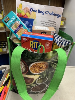 To Increase Food Donations, The Salvation Army in North Bay Launches One Bag Challenge