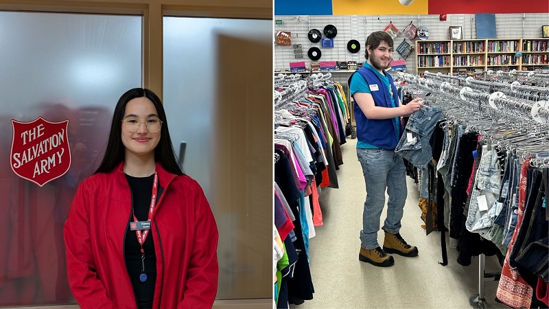 Student Volunteers Make a Difference with The Salvation Army
