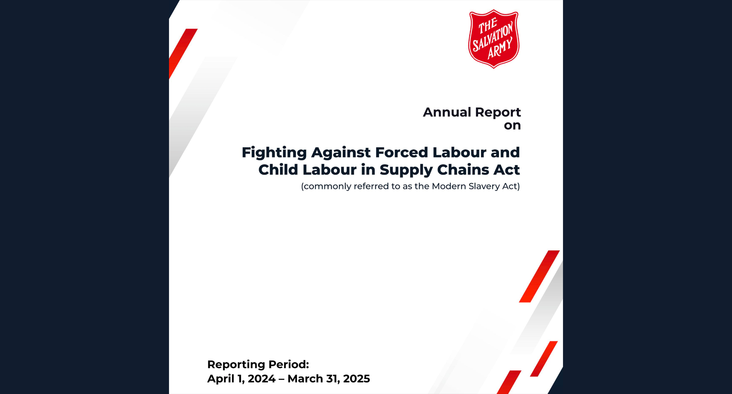 Modern Slavery Act Report (2025)