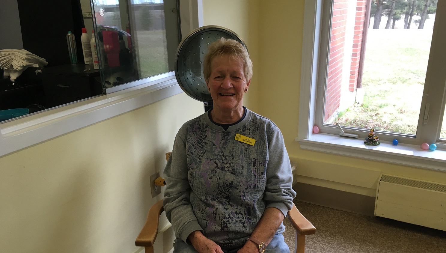 Volunteer Shares Time, Care and Conversation