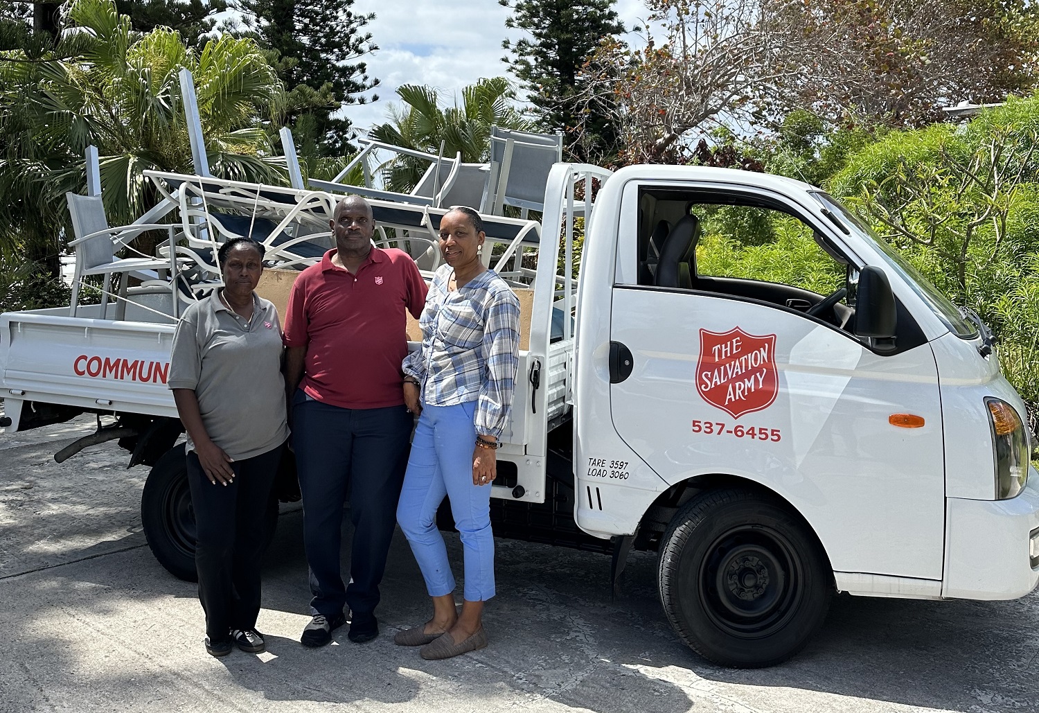Donation of Furnishings Marks the Beginning of a New Partnership for The Salvation Army in Bermuda