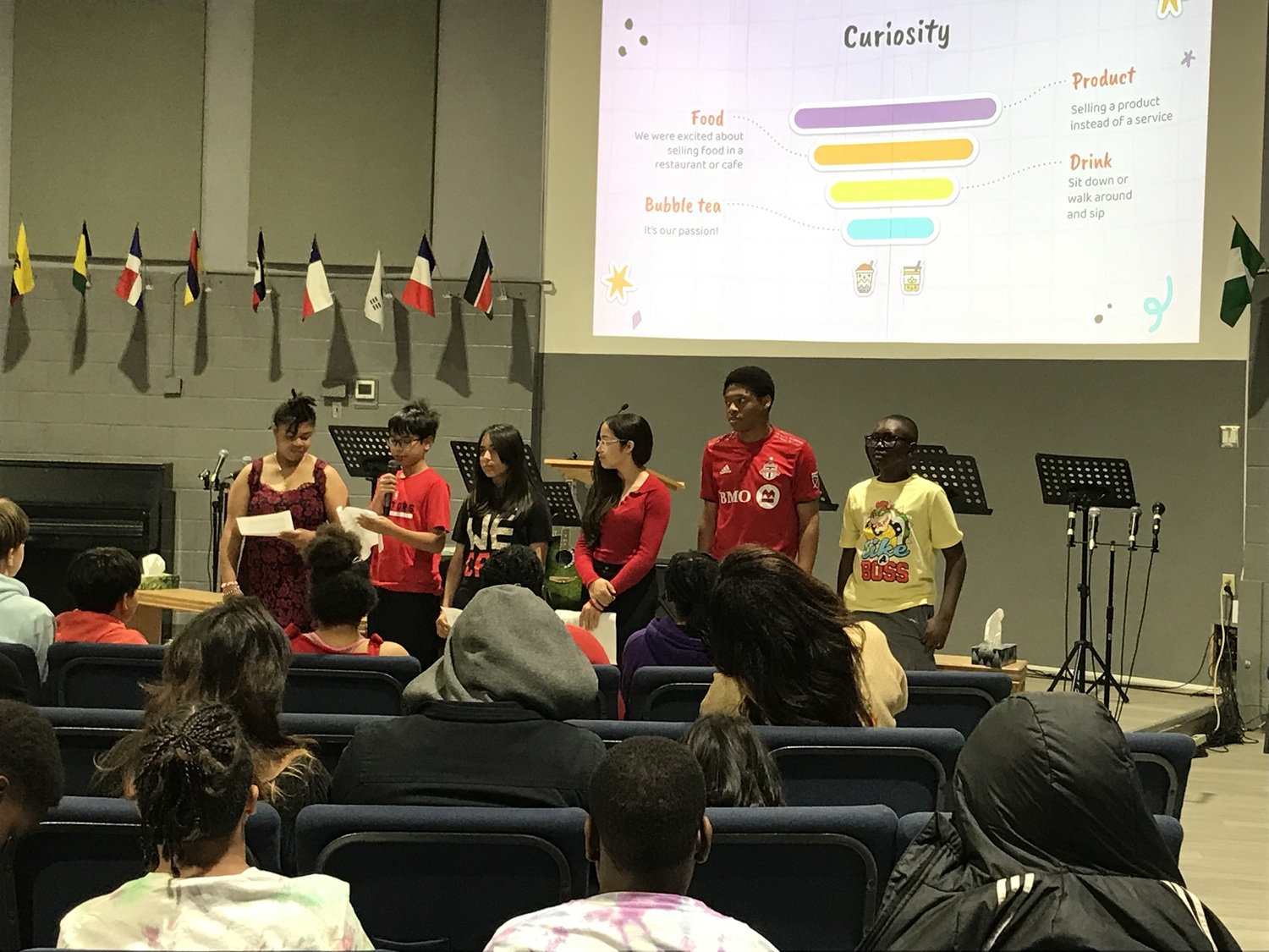 Youth share entrepreneurial ideas