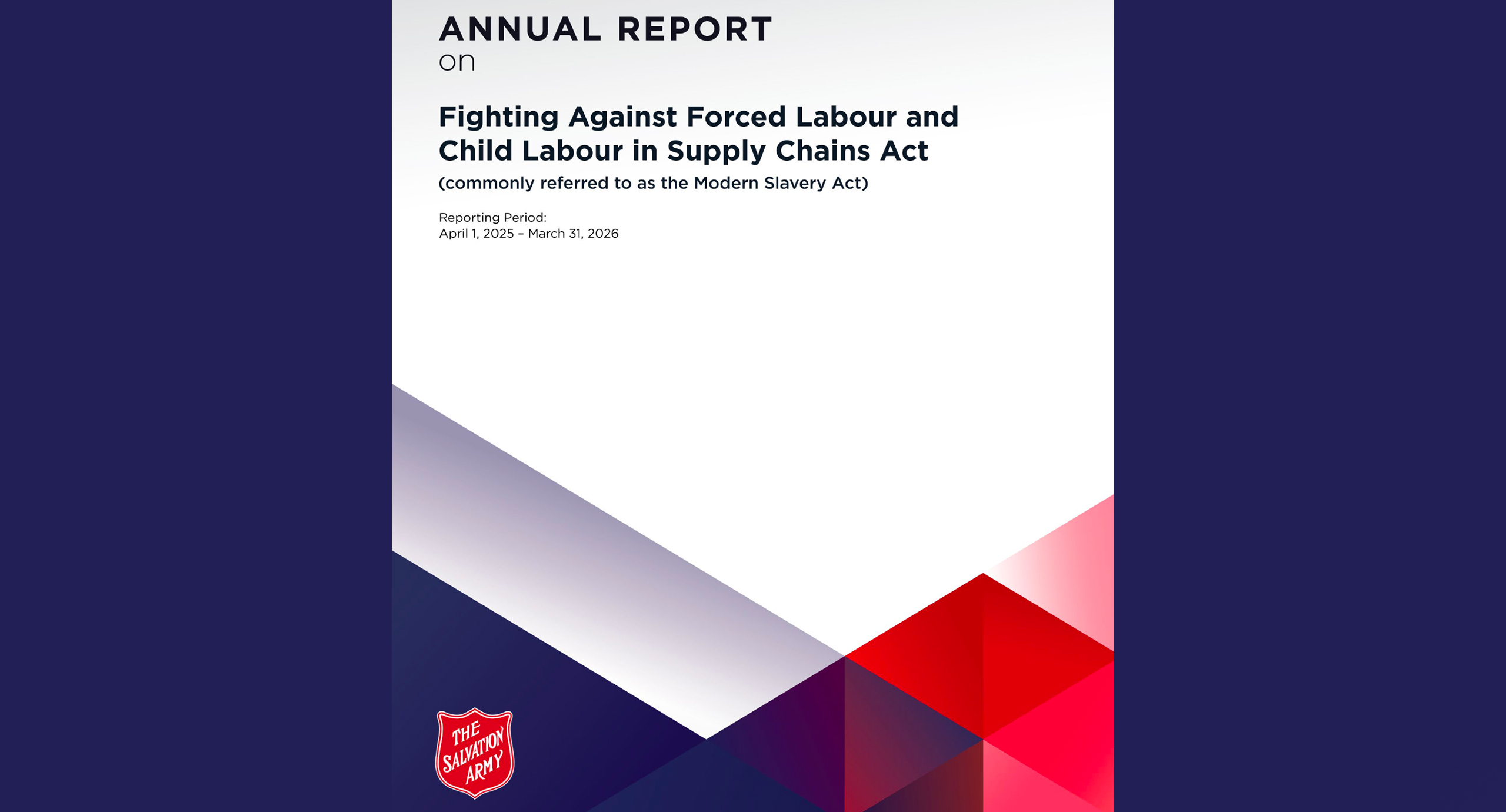 Modern Slavery Act Report (2026)