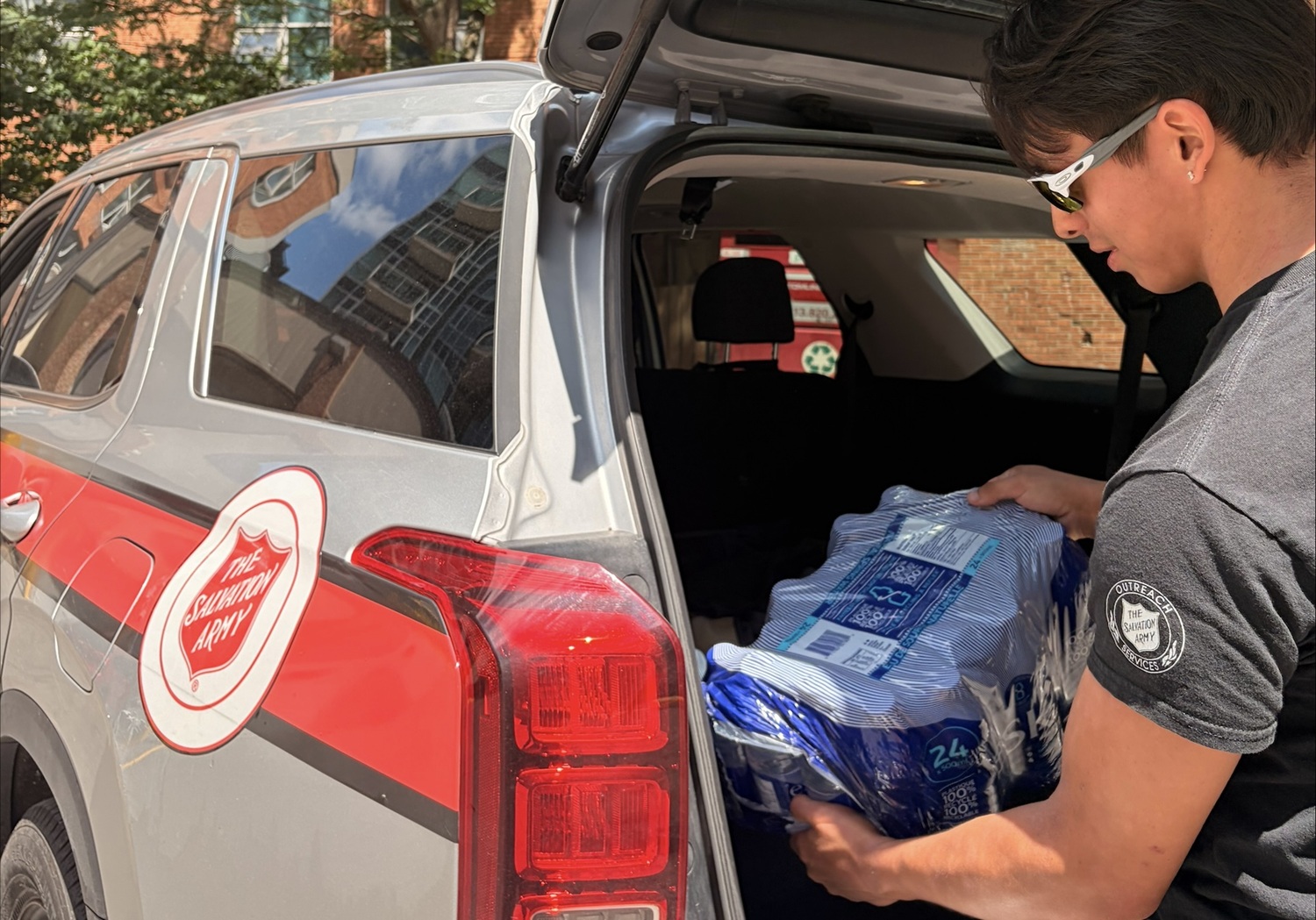 Salvation Army Outreach Team Supports People During Extreme Heat