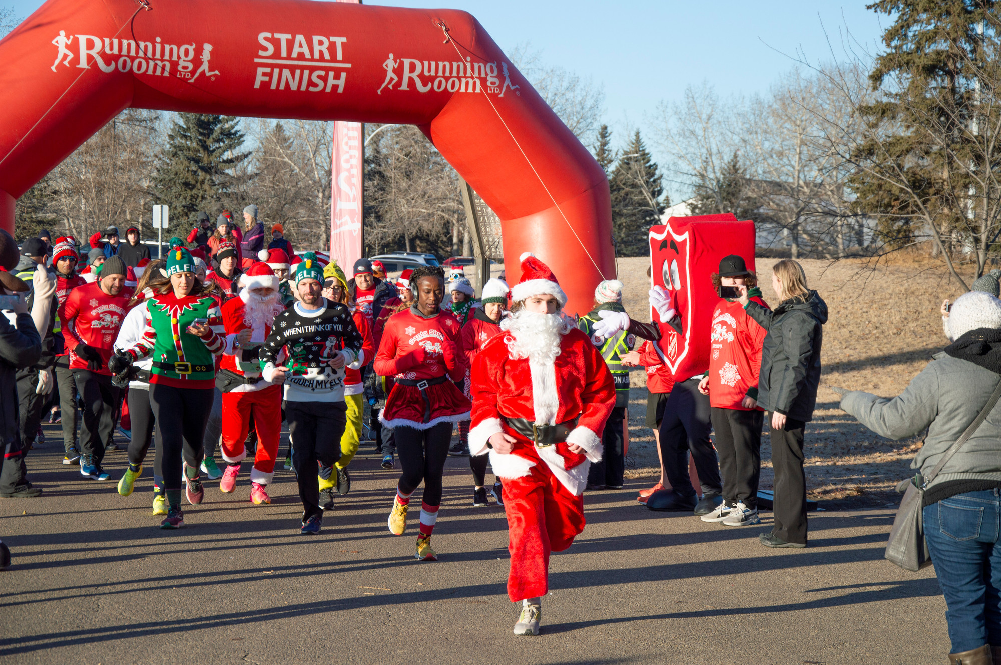From Finding Support to Giving Back Through the Santa Shuffle