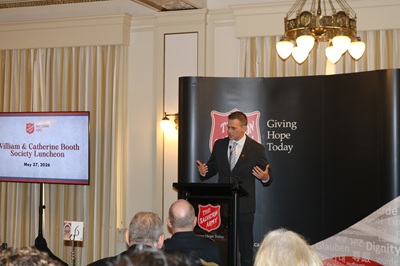 Hope Honoured at Victoria’s William and Catherine Booth Society Luncheon