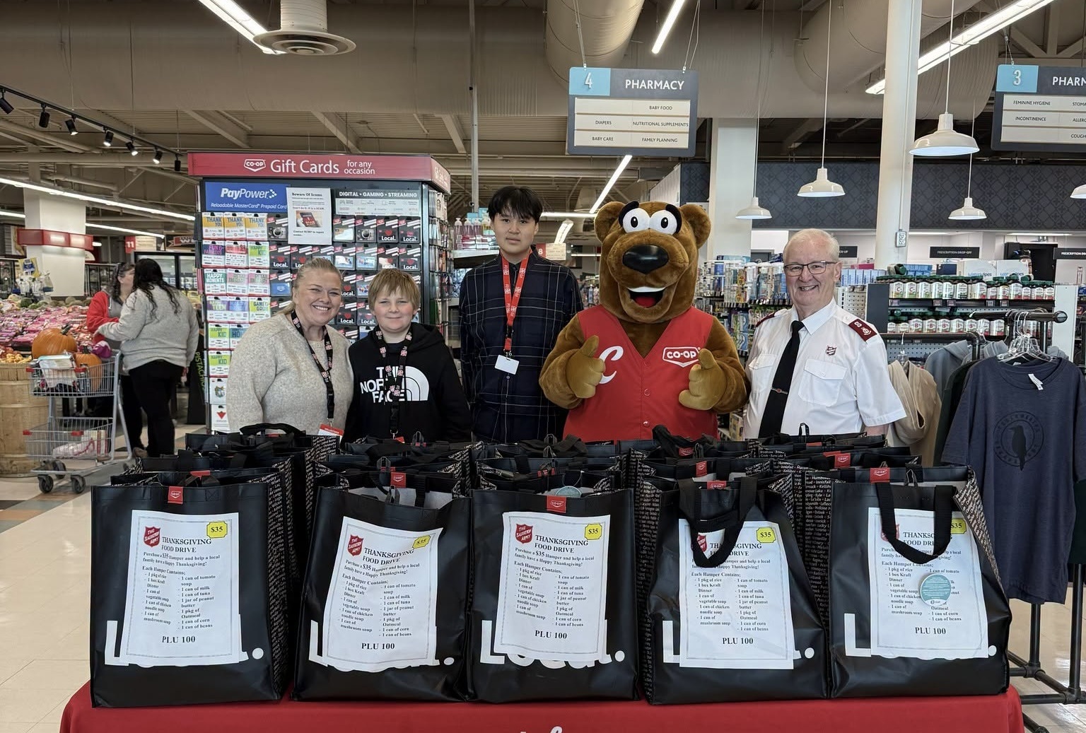 Food Drive Helps Yellowknife Families Prepare for the Holiday Season